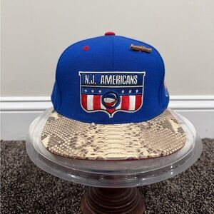 Just Don x Mitchell & Ness ABA New Jersey Americans Blue Hat